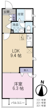 【間取り】 | シャーメゾン中板橋