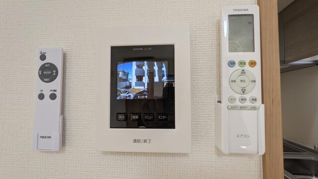 エバーグリーン行徳のセキュリティ|モニター付きインターホン