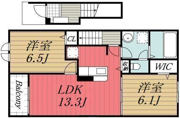 【間取り】 | 八街市アパート　Ａ