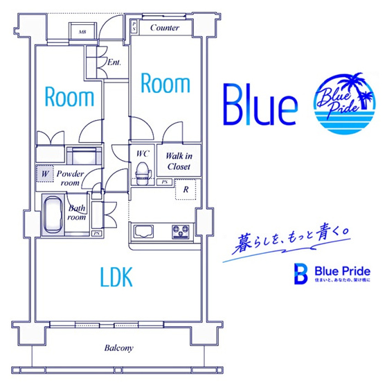 【間取り】 | アールスタイルズ武蔵小杉WEST