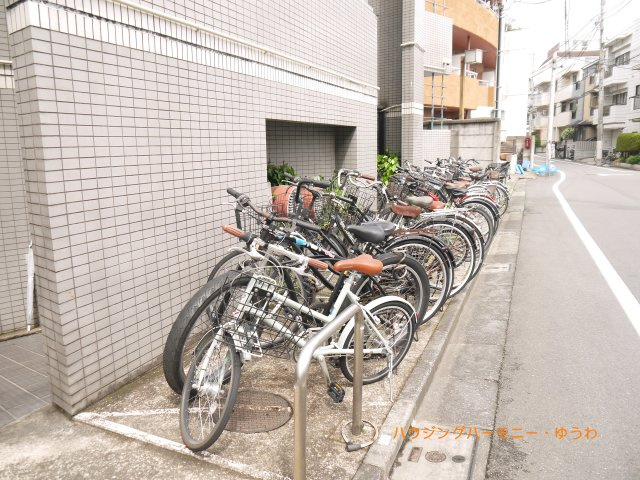 【駐輪場】 | オリンポス板橋栄町 | 敷地内に居住者専用の駐輪スペースがあります！