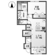 Orange ｖｉｌｌａ 堀溝の間取り