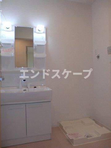 フリューゲルⅡの洗面所|高崎、前橋のお部屋探しはエンドスケープまで！お客様の理想お聞かせ下さい♪