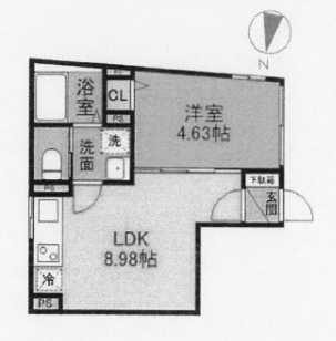 MajesticLIfe三軒茶屋　新築　多頭飼相談　駅近　礼金0の間取り