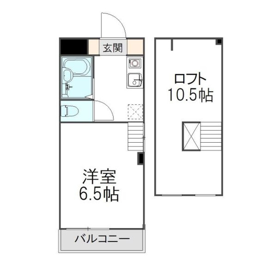 【間取り】 | オネスティ船橋壱番館