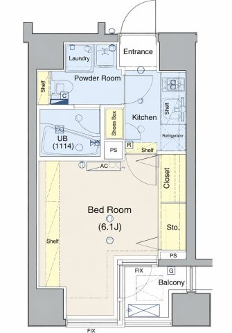 ブライズ三軒茶屋の間取り