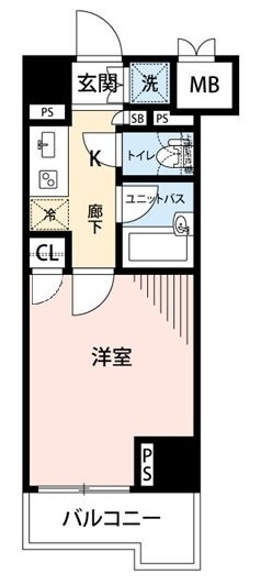 ルーブル品川南大井弐番館 の間取り|間取りです。