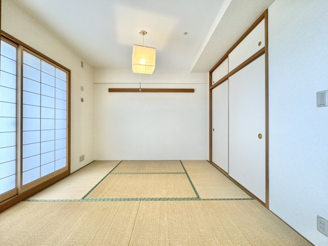 サンクレイドル磐田の和室|リビングから繋がる約5.5帖和室！落ち着きのある空間です！　