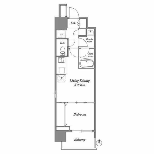 スプランディッド南千住の間取り
