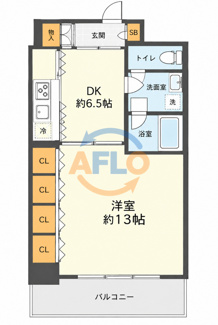 【間取り】 | ビエラ老松 | ビエラ老松　間取り