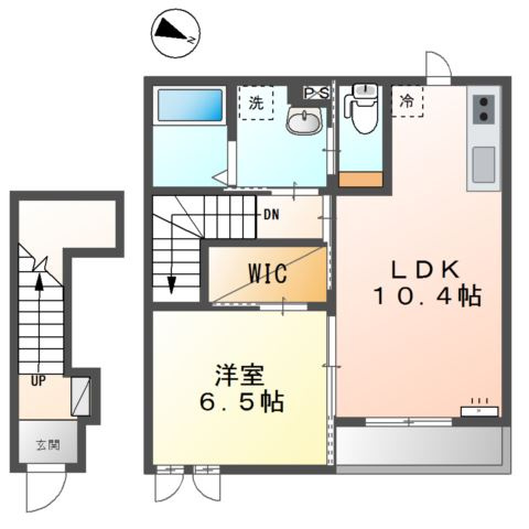 クオリア弐番館の間取り