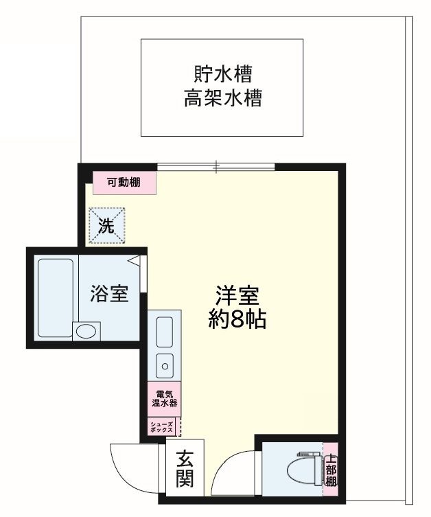 ウエストヒルの間取り|間取りです。
