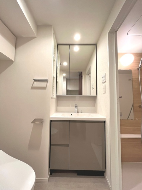 パークアクシス両国スクエアの洗面所|※写真は同タイプ住戸です。