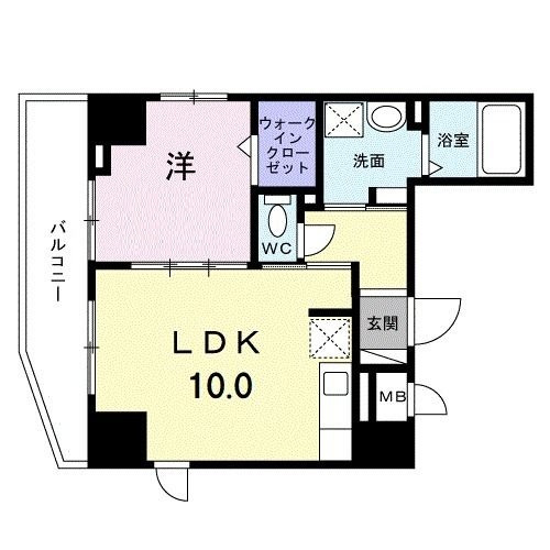 プレシャスの間取り|間取りです。