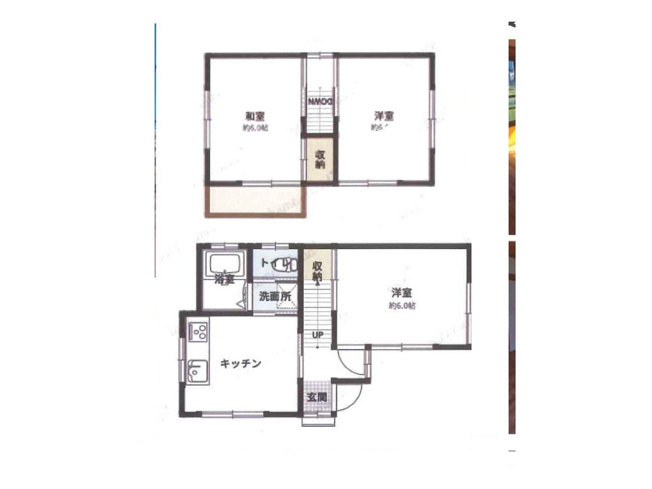 【間取り】 | 南栗原中古戸建 | 3つの居室とダイニングキッチンを備えた3DKの中古戸建。各部屋を使い分けやすく、暮らしにゆとりが生まれます。回遊しやすい家事動線と豊富な収納で、忙しい毎日もゆとりをもって過ごせます。
