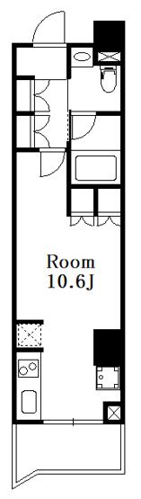 【間取り】 | B CITY APARTMENT NAKANO EAST