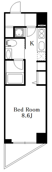 【間取り】 | B CITY APARTMENT NAKANO EAST