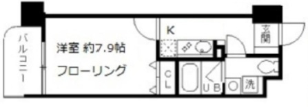 ファインクレスト赤羽の間取り|間取りです。