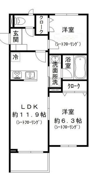 ＭＡＩＳＯＮ　ＤＥ　ＮＩＫＡＩＤＯの間取り|間取りです。