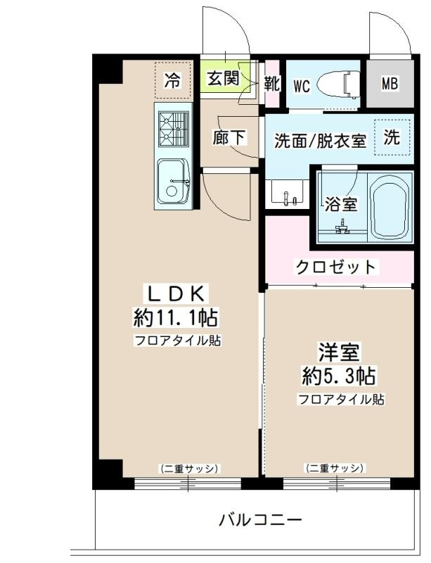 アビタシオン　エトワール の間取り|間取りです。