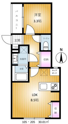 【間取り】 | REVENE習志野