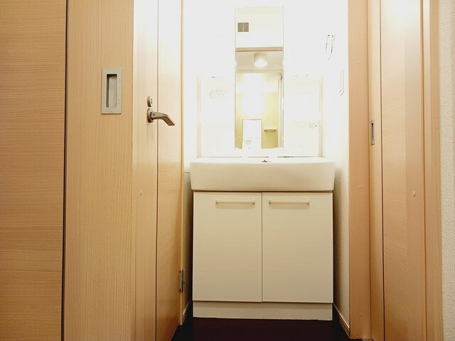 キャンディッドの洗面所|スペースが確保できる洗面所です