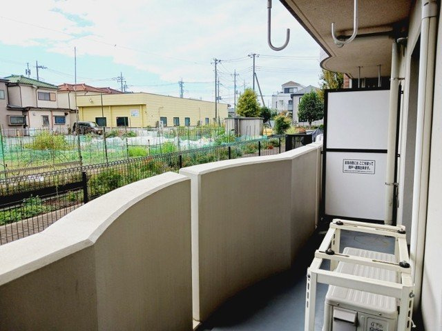 オネスティ　ユー　カレントのバルコニー|広々としたバルコニーです