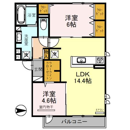 【間取り】 | Mellow Stage