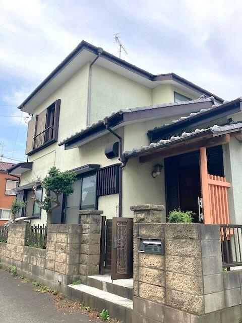 粟野貸家の外観