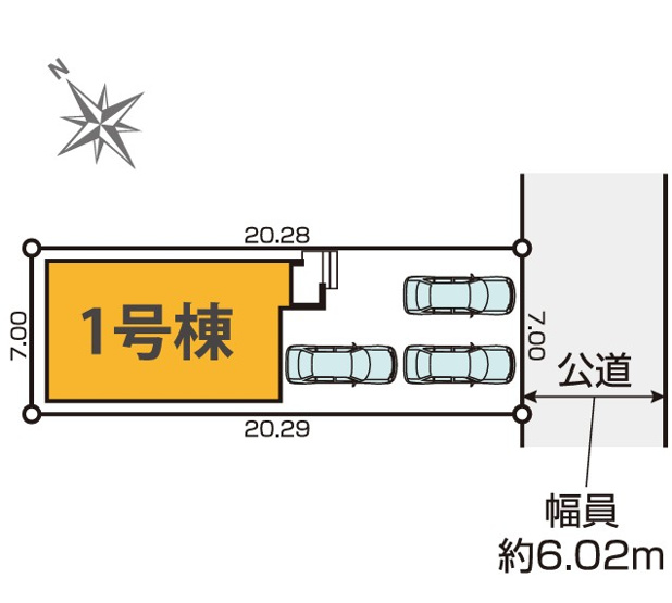 【区画図】 | 浜松市中央区高丘北4丁目 2期 新築一戸建て | 区画図です