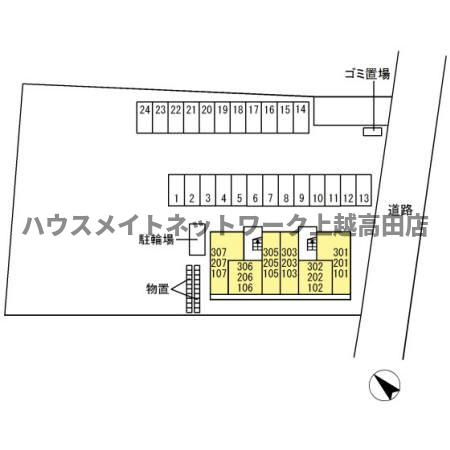 ＥＩＳＥＮの区画図|配置図
