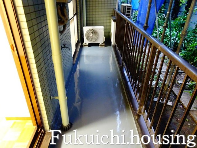 シャトルＵハイムのバルコニー