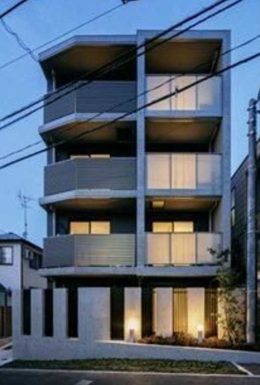 ルネサンスコート三軒茶屋　礼金0　最上階　オートロックの外観