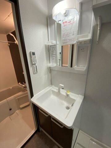 ベイルーム新杉田の洗面所