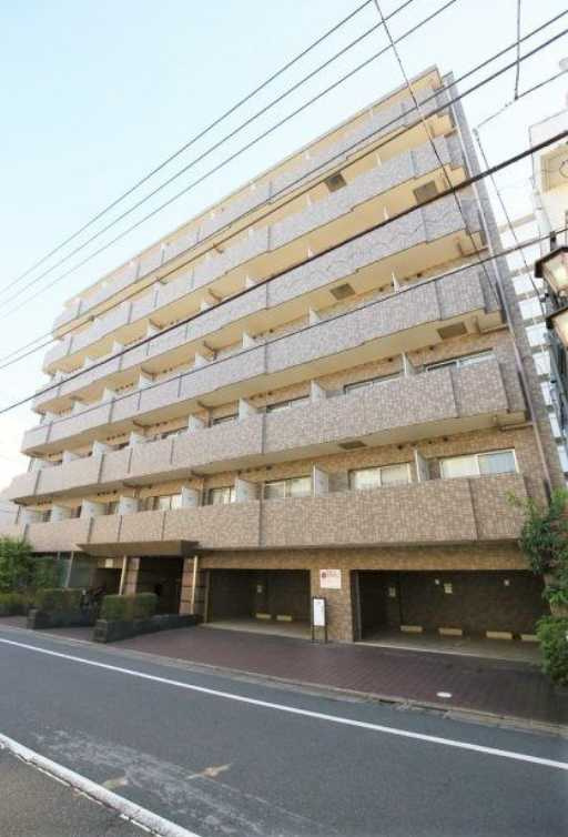 ルーブル世田谷　分譲賃貸　外観タイル貼り　駅近の外観