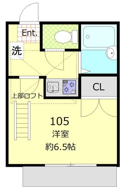 ブルースカイ上大岡の間取り