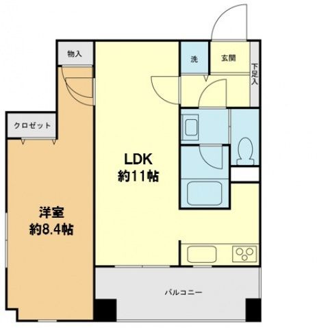 【間取り】 | スカイグランデ京成小岩 | 間取り