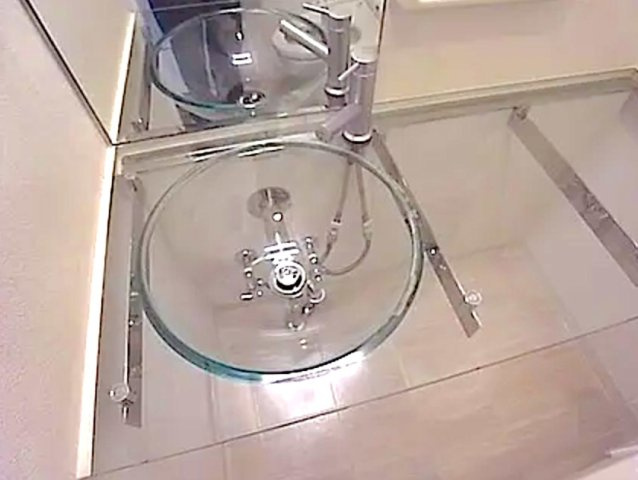 エクセリア桜上水の洗面所