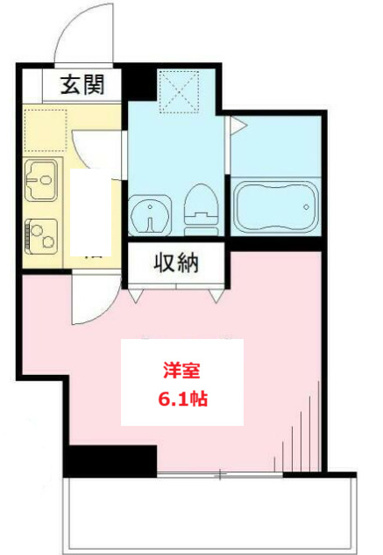 【間取り】 | pinvillage大井町 | お部屋の間取りです。