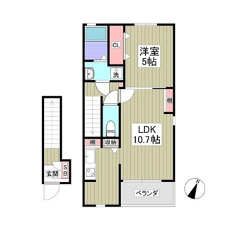 【間取り】 | ヴィオラ | 「ヴィオラ」の間取りです