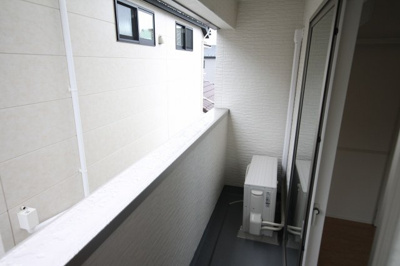 【バルコニー】 | 流山市駒木借家A棟 | 広々としたバルコニーです