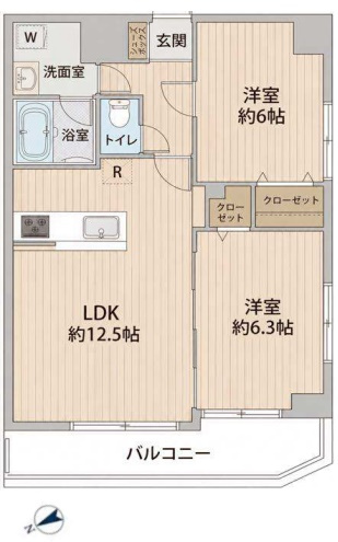 グランドメゾン寿の間取り