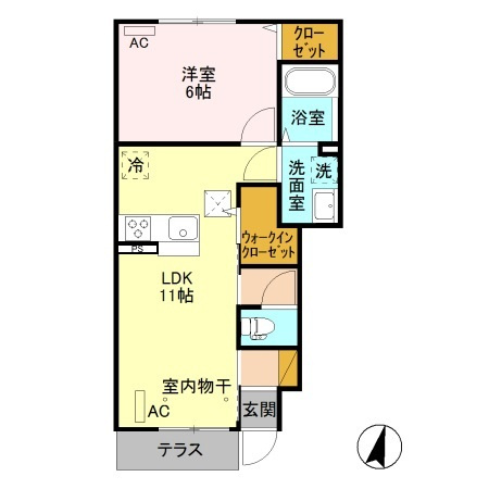 Wisteria Mitsumataの間取り
