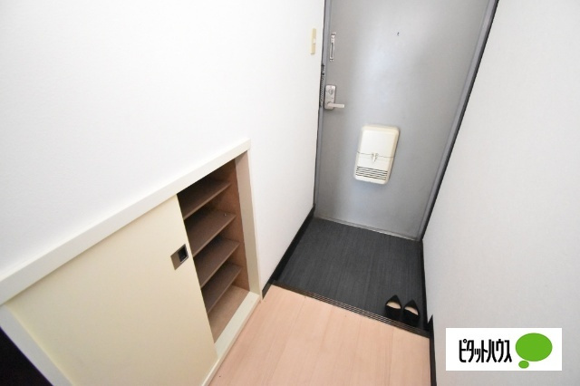 前橋グリーンマンションの玄関
