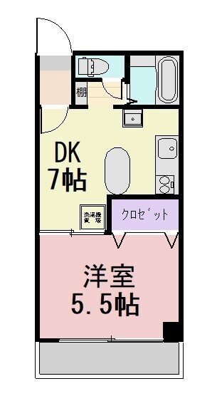 前橋グリーンマンションの間取り