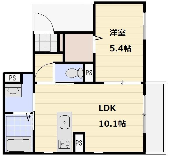 ラフィーネ奥池の間取り