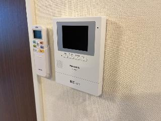 仮）栗面町新築アパートの内装|カメラ付インターホン（イメージ）