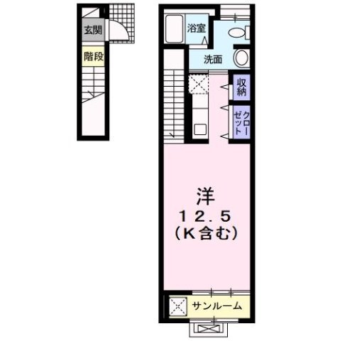 エルファの間取り