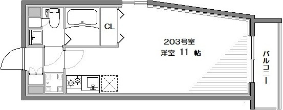 ガーデンヴィラ南阿佐谷の間取り