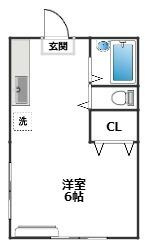北沢エステの間取り